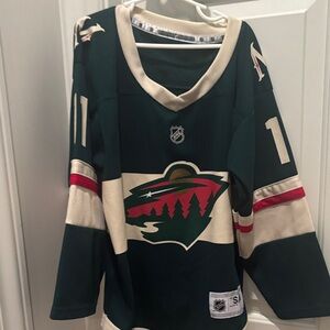Kids Minnesota Wild Hockey Jersey- Parise